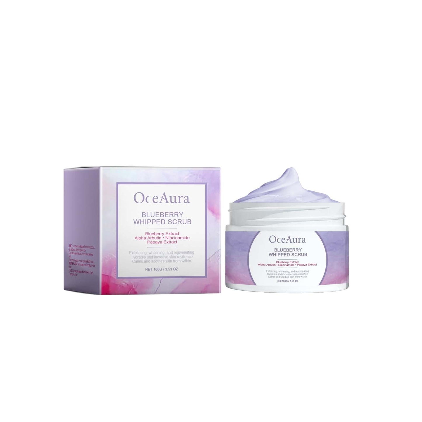 OceAura Blueberry Whipped Scrub