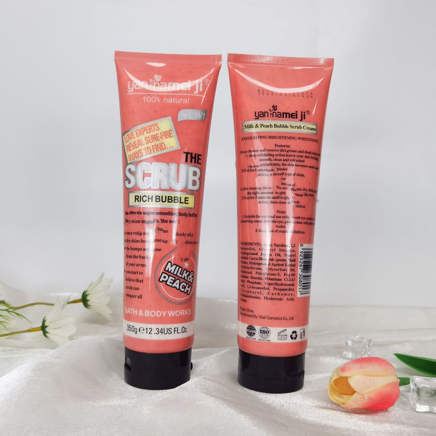 Shea Butter Facial Body Scrub Cream