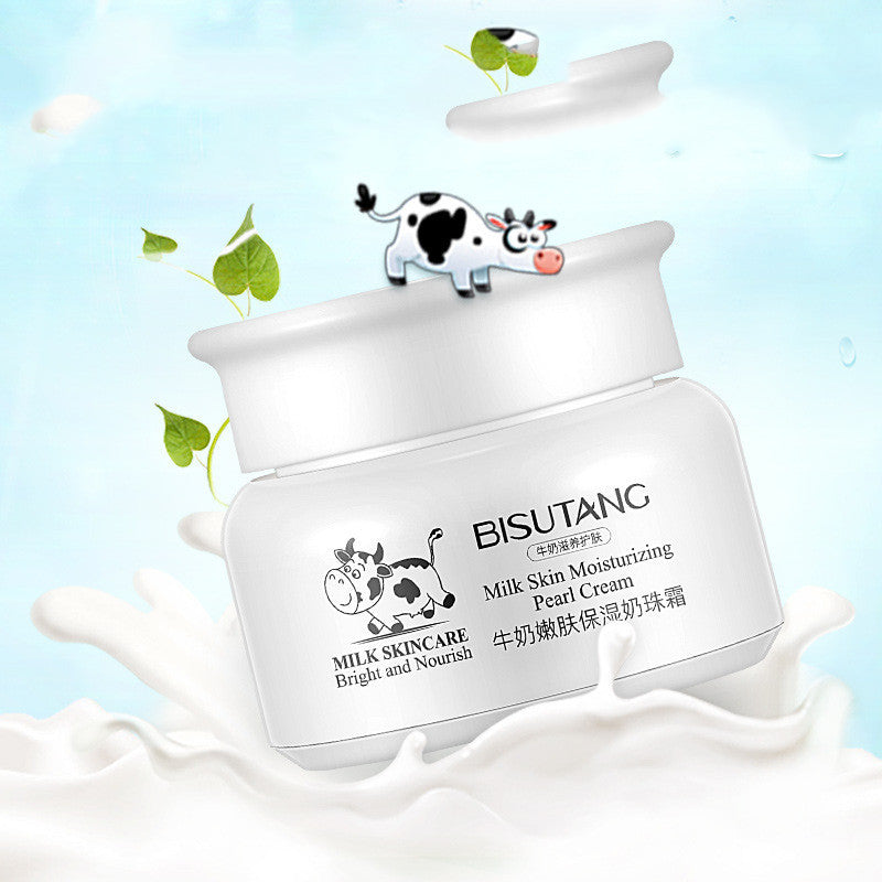 Moisturizing Blasting Milk Beads Lazy Face Cream Moisturizing