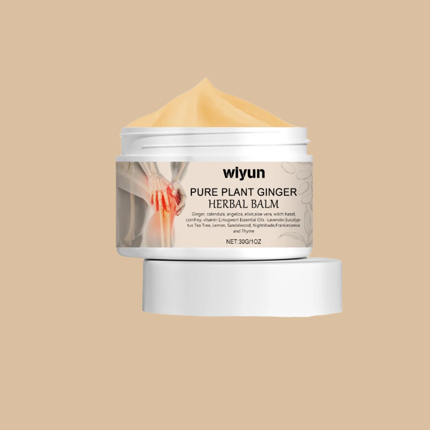 Pure Plant Ginger Herbal Balm