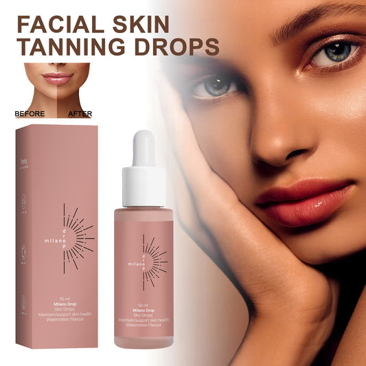 Tanning Face Serum Face Body Skin Serum Drops